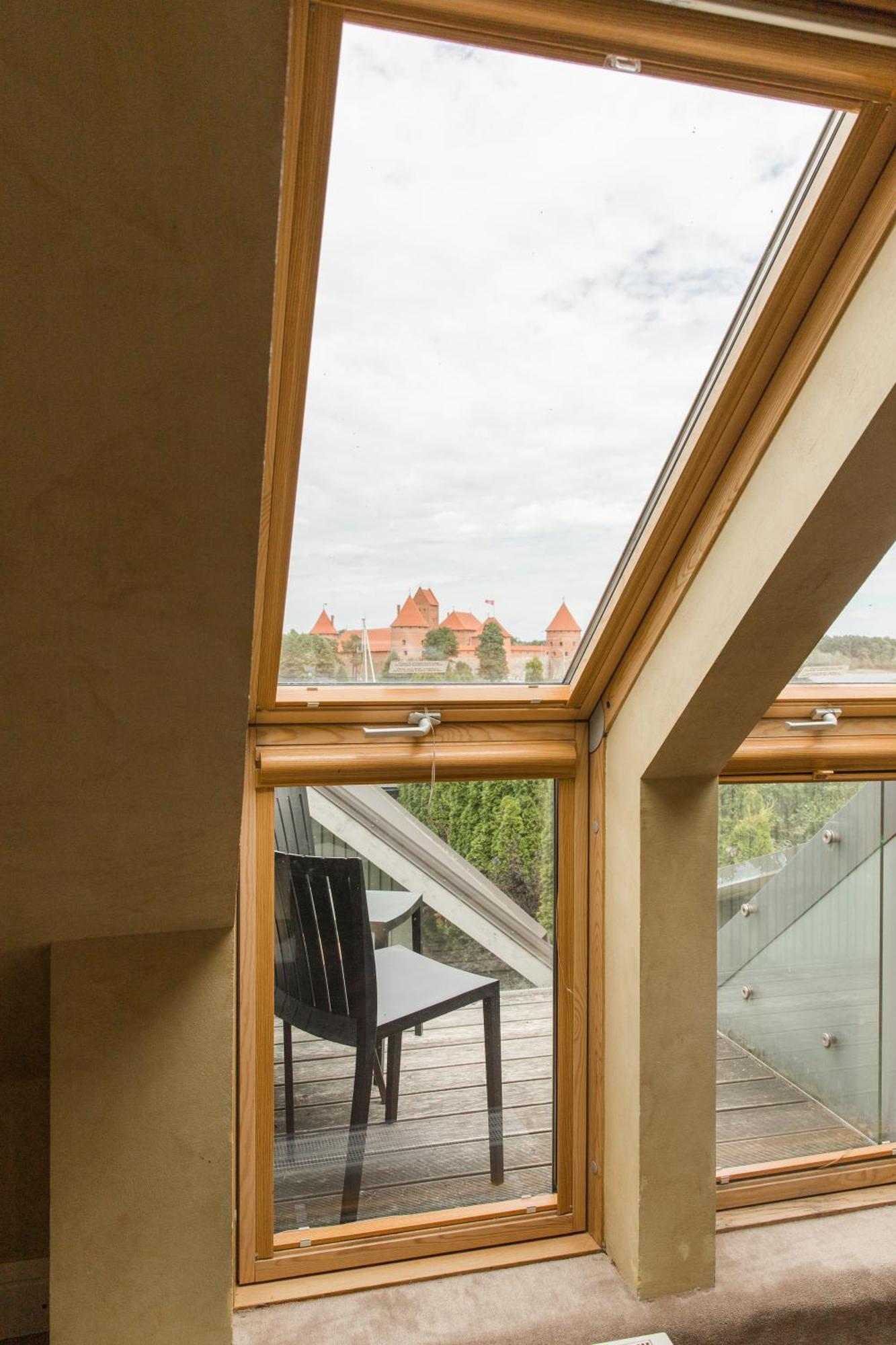 Apvalaus Stalo Klubas Gastro & Spa Hotel Trakai Eksteriør billede